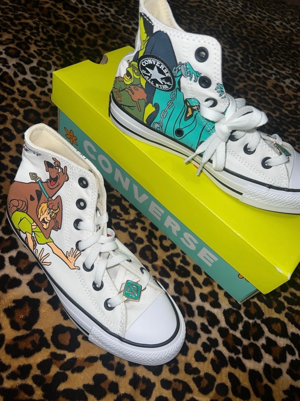 Converse X Scooby-Doo Graphic High Top Sneakers